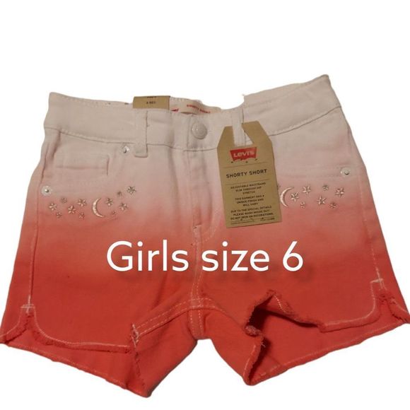 Levi's Other - Levi's Shorty Short Girl's Size 6